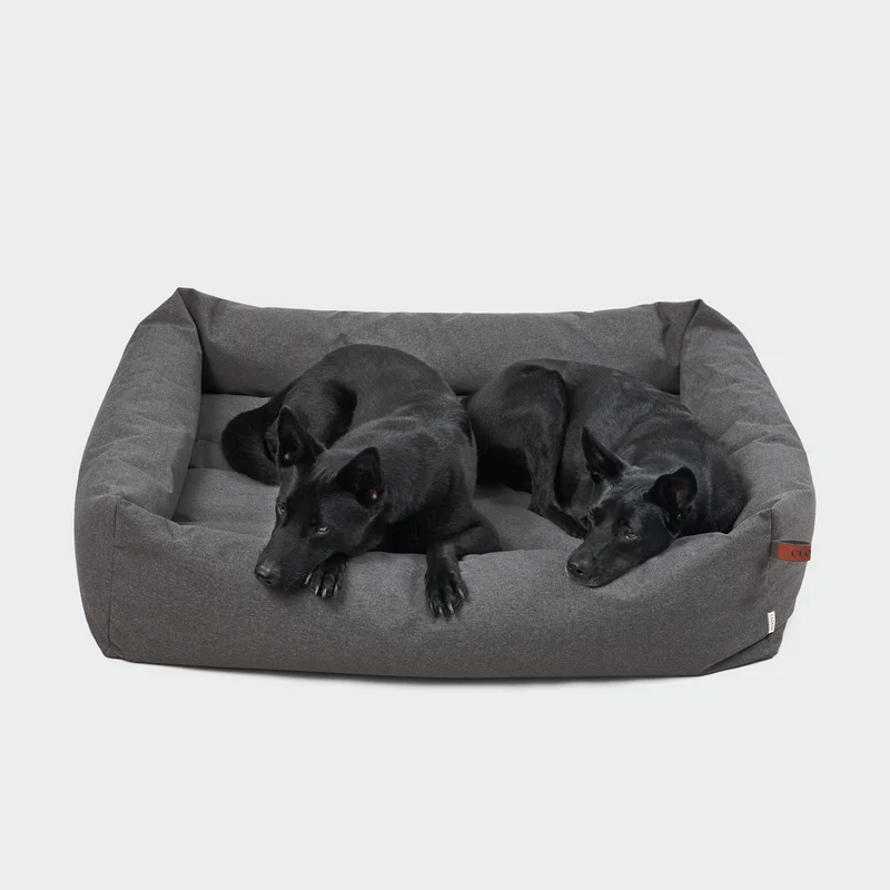 Hundebett Sleepy Deluxe Light Graphite
